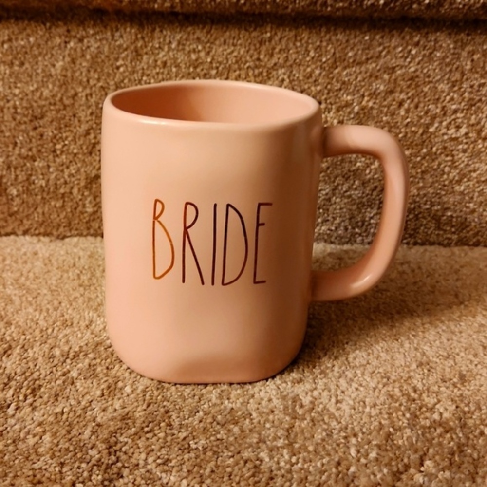 Rae Dunn Pink "Bride" Wedding Mug